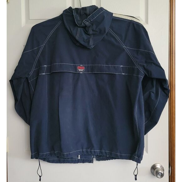 Vintage Walt Disney World Blue Authentic Mickey Windbreaker w/Hood Mens XXL - Picture 2 of 16